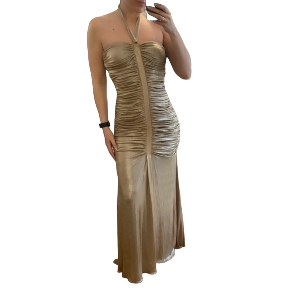 Jovani Evening Gown Beige